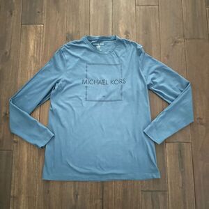 Michael Kors Teal Blue Long Sleeve Tee Men’s M